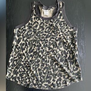 ⭐️PINK by Victoria Secret Green Camo Tank Top Size Small